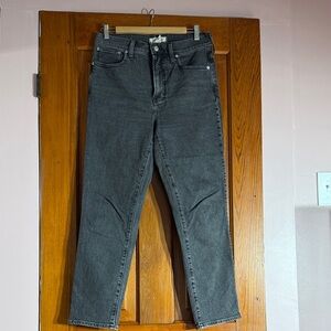 The Perfect Madewell Blcak Jeans